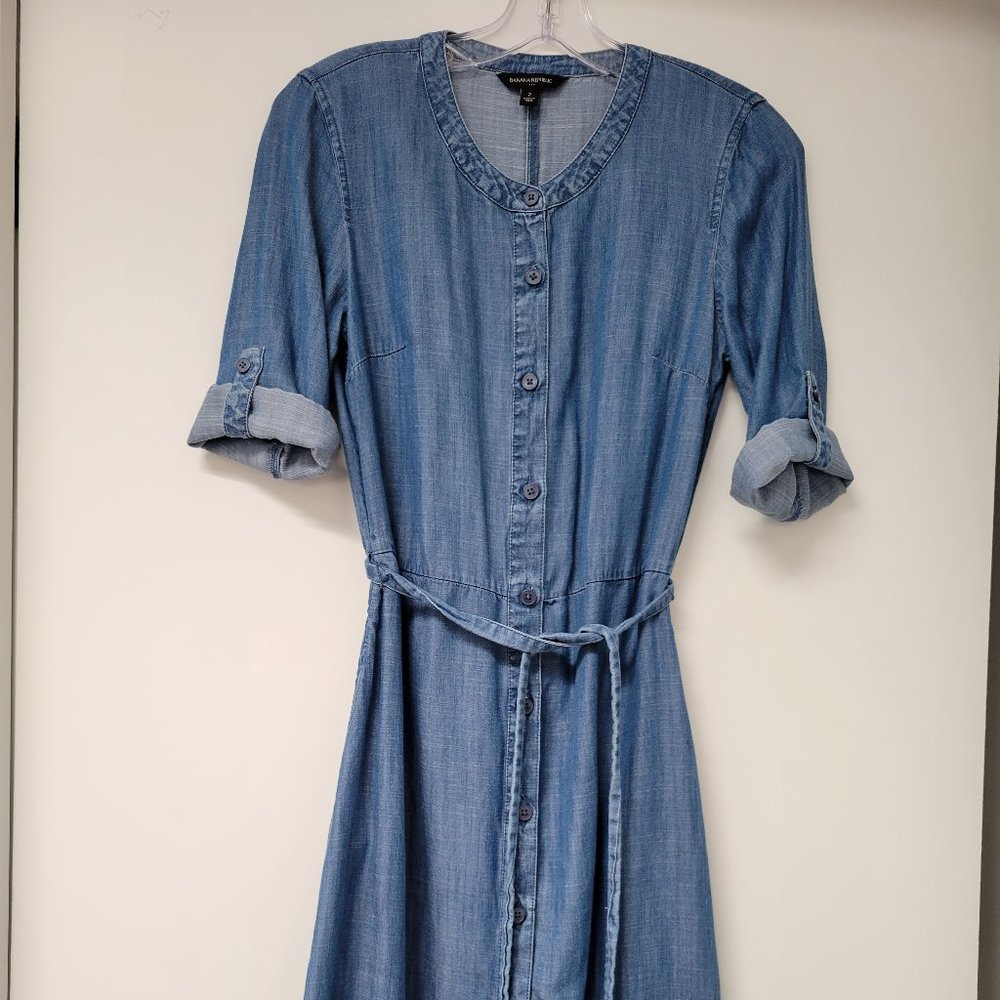 Denim Shirt Dress